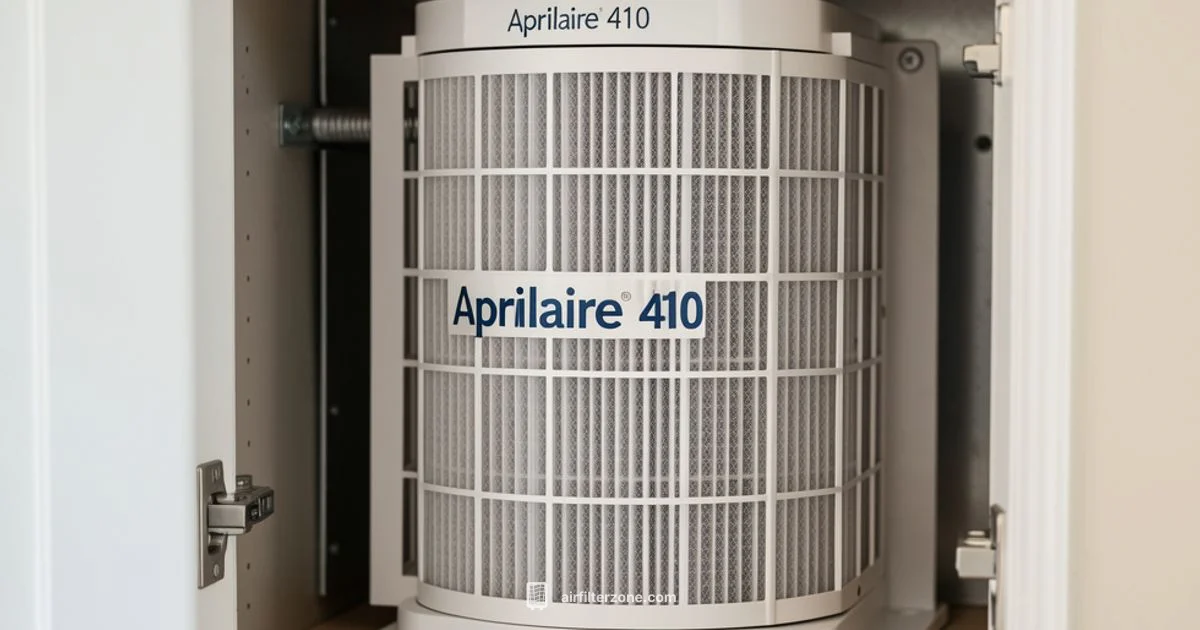 Aprilaire 410 Guide - Air Filter Zone