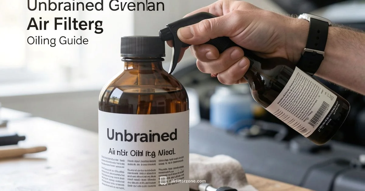 Oil Your Air Filter - Air Filter Zone