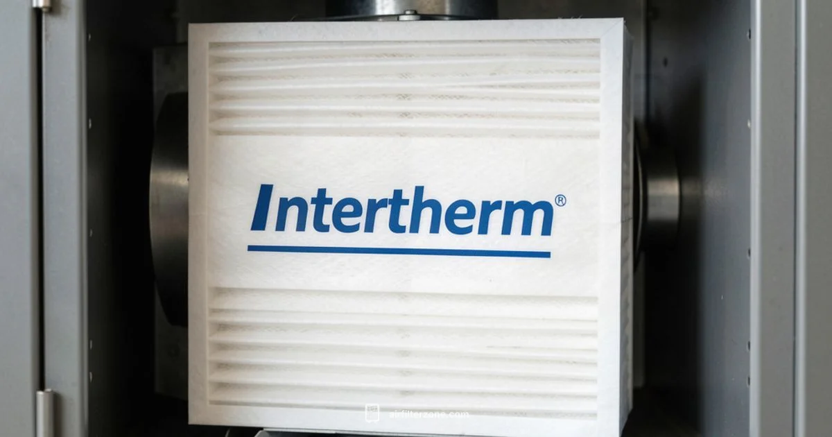 Intertherm Filter Guide - Air Filter Zone