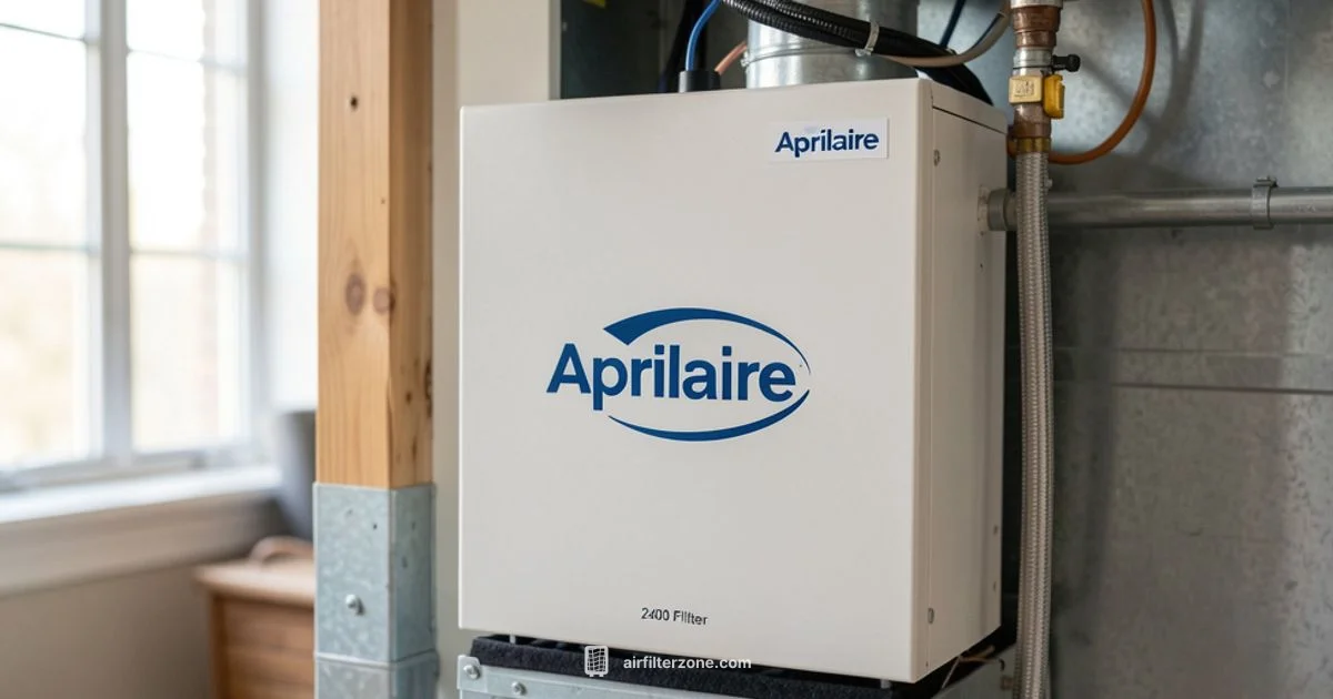 Aprilaire 2400 Guide - Air Filter Zone