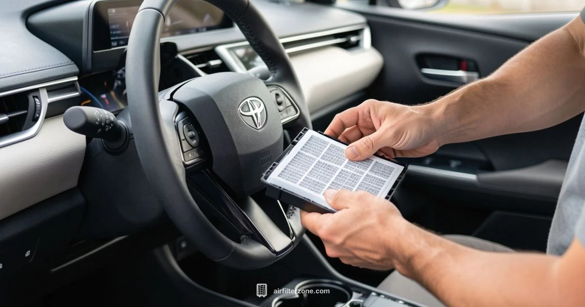Prius Cabin Filter 2010 - Air Filter Zone