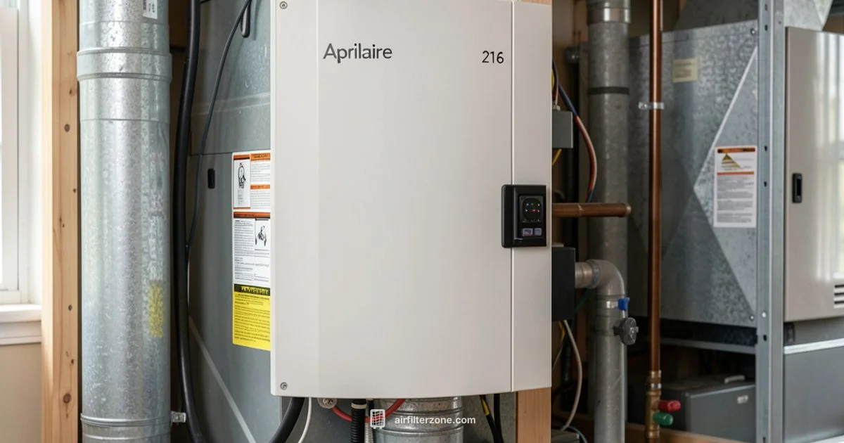 Aprilaire 216 Guide - Air Filter Zone