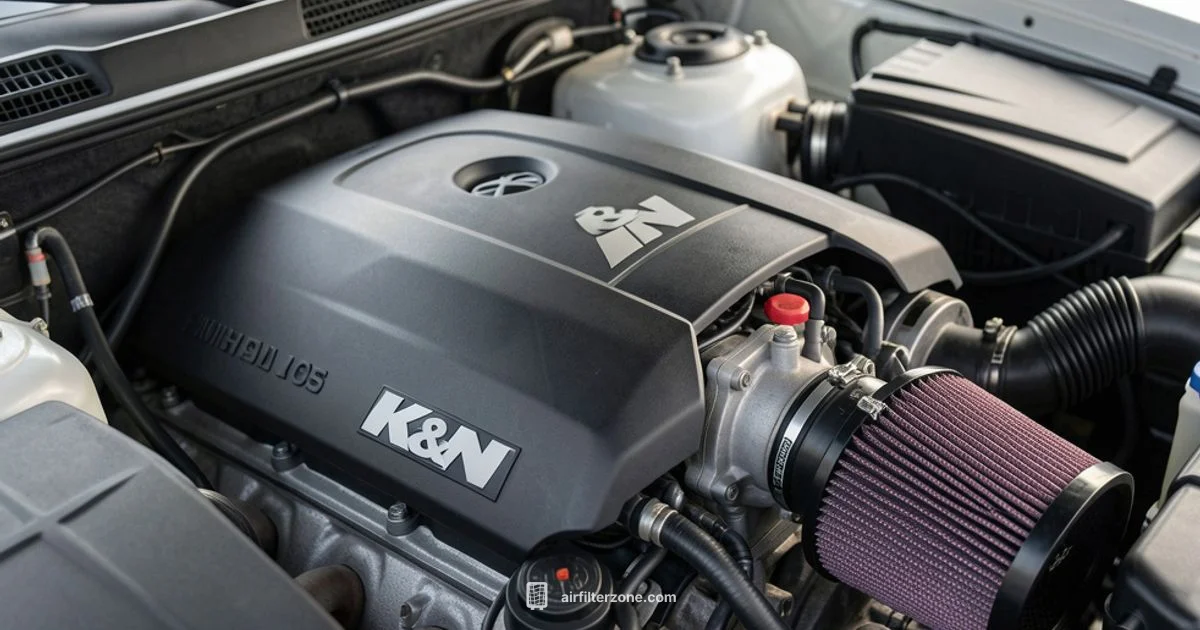 K N High Flow Filter - Air Filter Zone
