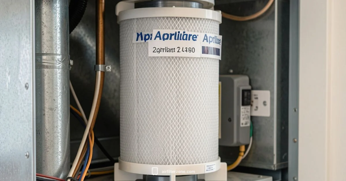 Aprilaire 2410 Guide - Air Filter Zone