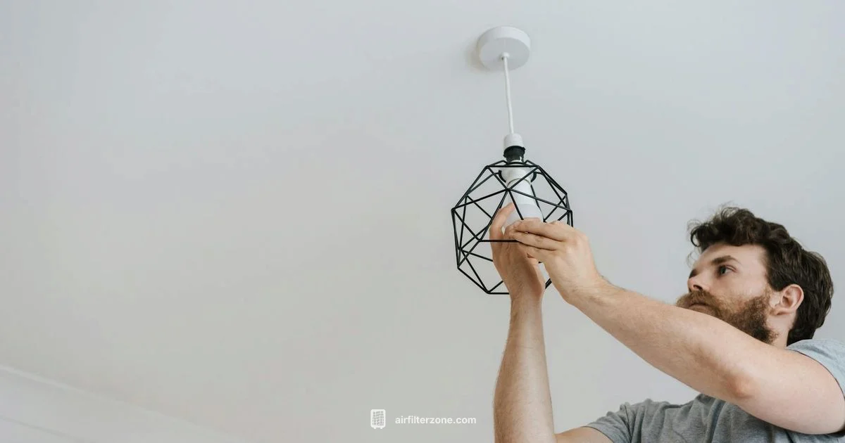 Ceiling Filter Install - Air Filter Zone