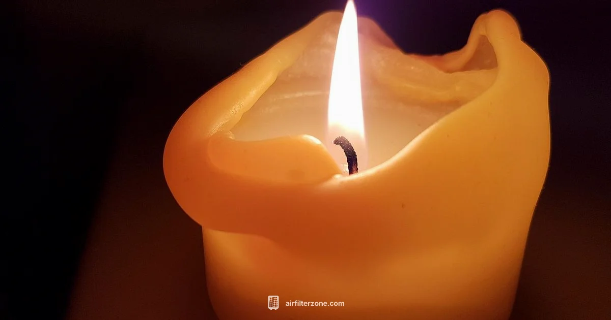 Candle Soot on Filters Candle Soot on Filters - Air Filter Zone