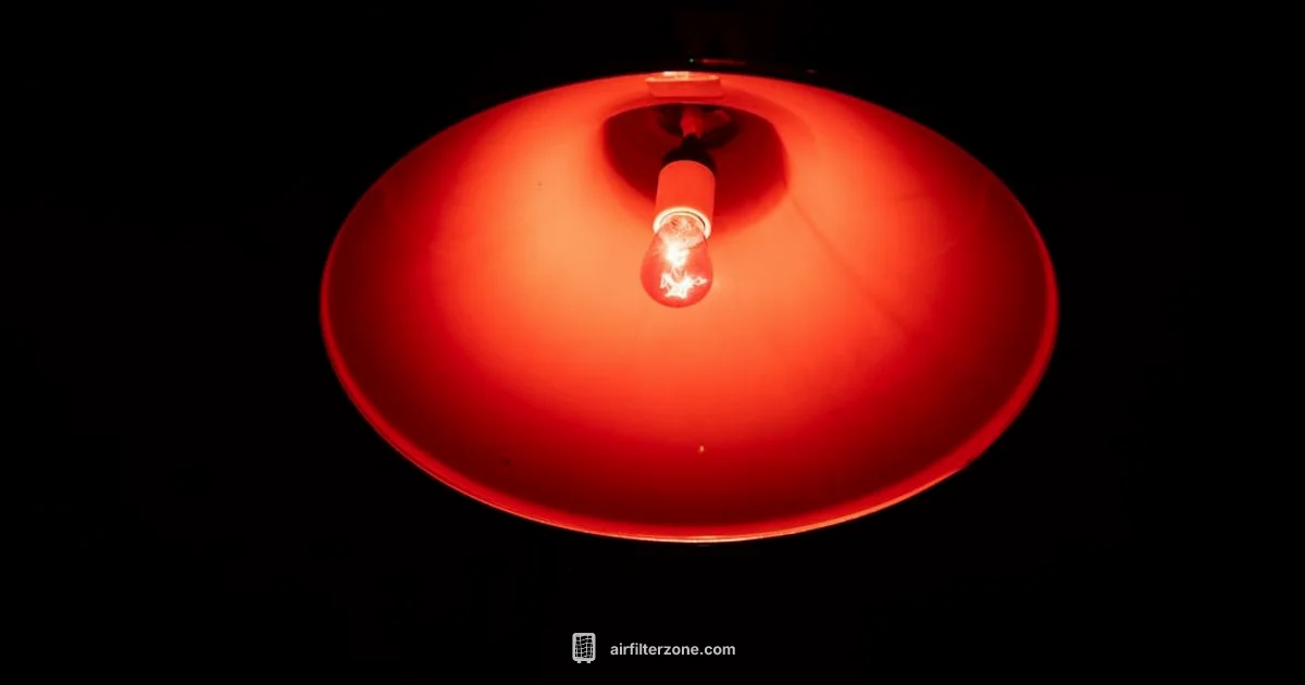 Red Light Guide - Air Filter Zone