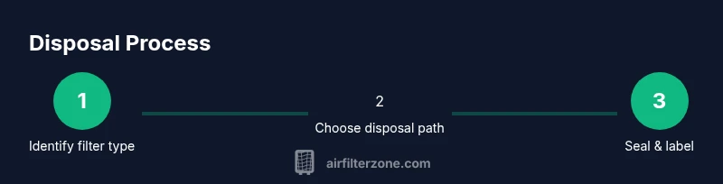 Tailwind infographic showing disposal steps